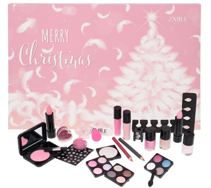 Adventní kalendář Traditional Pink and Fluffy