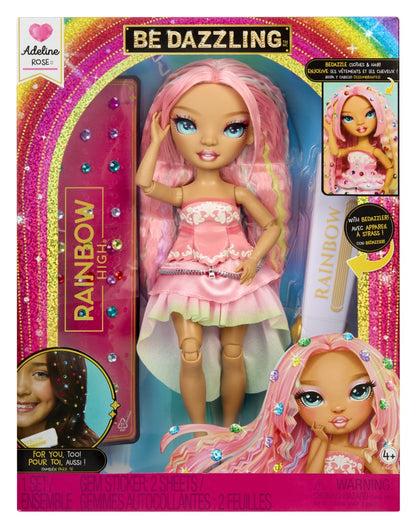 Rainbow High Be Dazzling Fashion panenka - Adeline Rose růžová