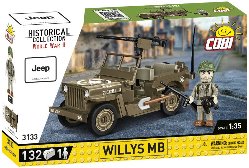 II WW Willys MB, 1:35, 132 k, 1 f