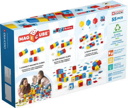 Geomag Magicube Words 55 dílků