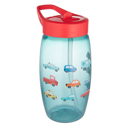 Lahev se sklápěcím pítkem Auta 400ml