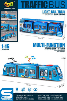 Tramvaj modrá 1:16