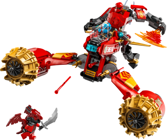 LEGO® NINJAGO® 71830 Kaiův bouřný jezdec a robot