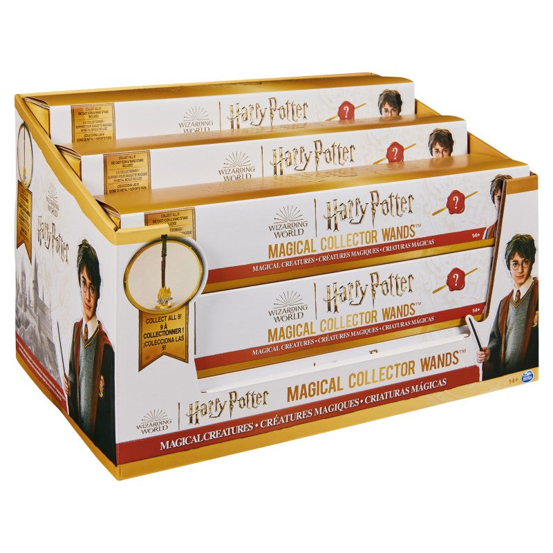 Harry Potter sběratelské hůlky čarodějů s podstavcem 2a