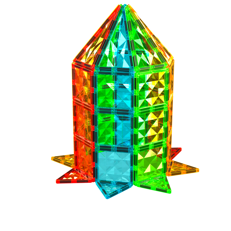 Geomag Magnetic Tiles 60 dílků