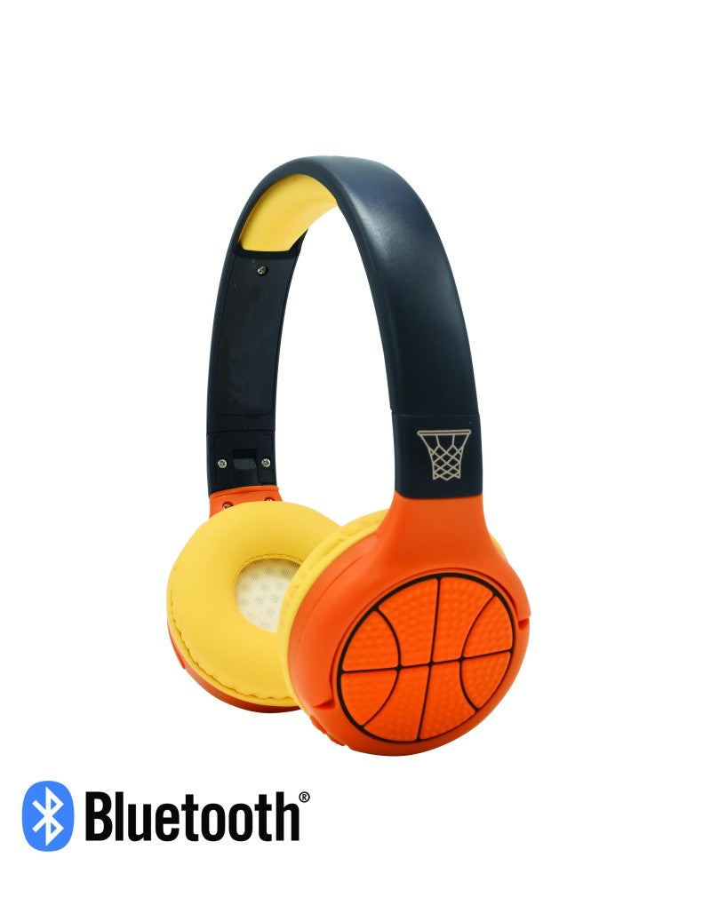 Lexibook 2v1 bluetooth skládací sluchátka Basketbal s limitem hlasitosti