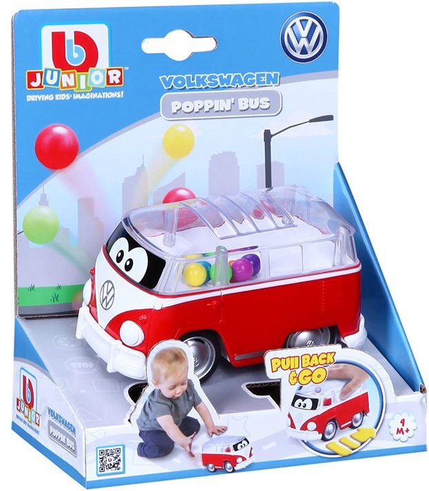 Autobus Volkswagen žlutý