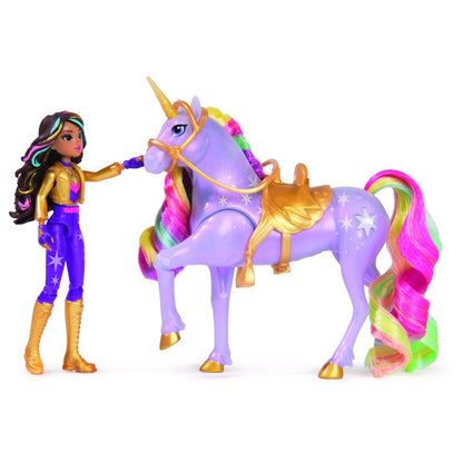 Unicorn academy světelný jednorožec a figurka 11 cm Sophia & Wildstar