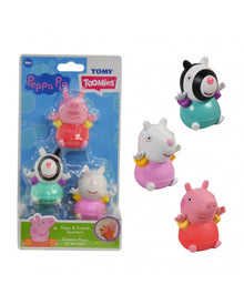 Prasátko Peppa Pig s kamarády - stříkající hračky do vody