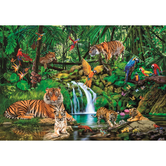 Puzzle 300 dílků Útočiště v džungli
