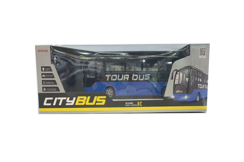 RC Autobus na dálkové ovládání modrý modrý