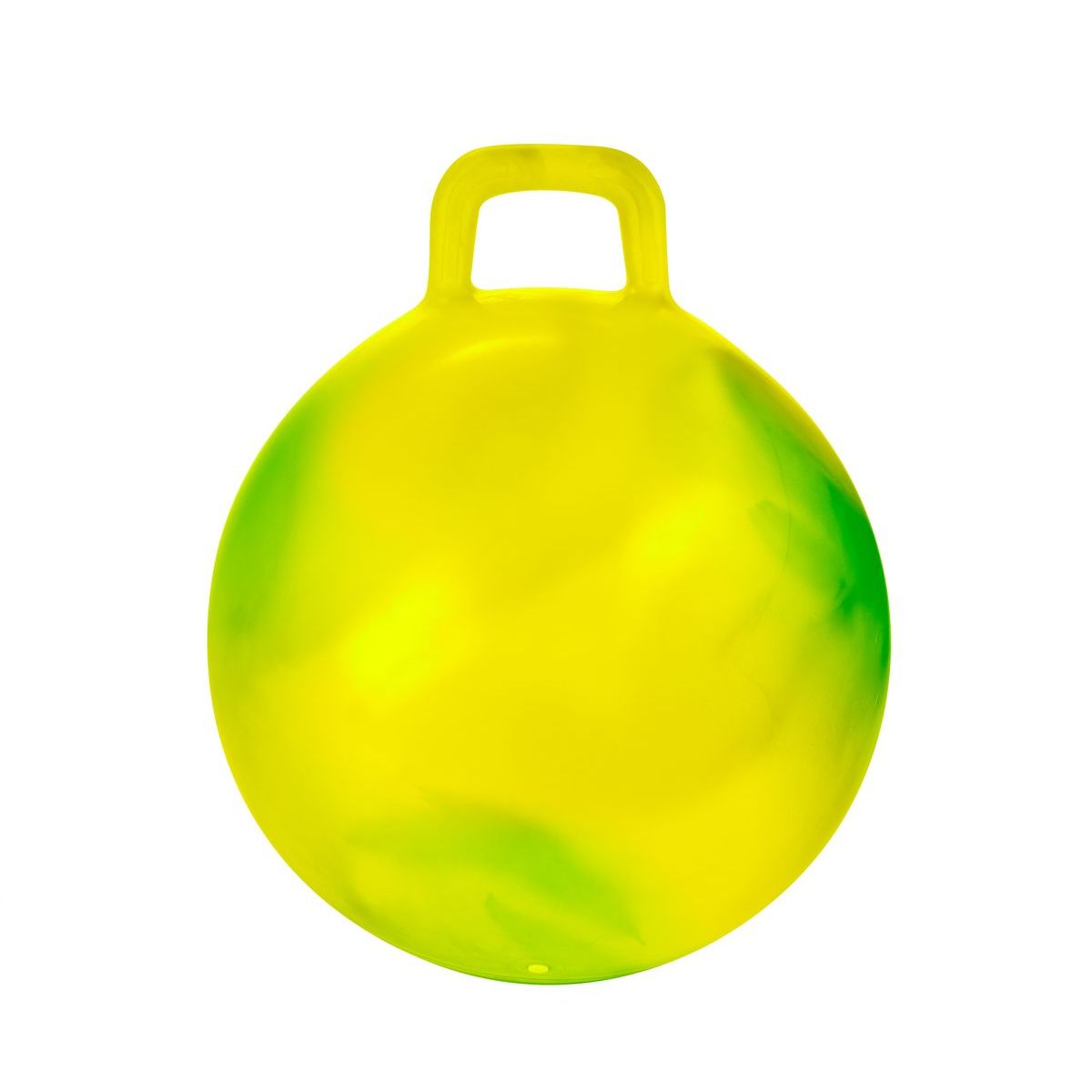 Míč skákací s úchytem 45cm 4 barvy v krabičce 20x17x6,5cm