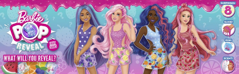 Barbie pop reveal barbie šťavnaté ovoce melounová tříšť