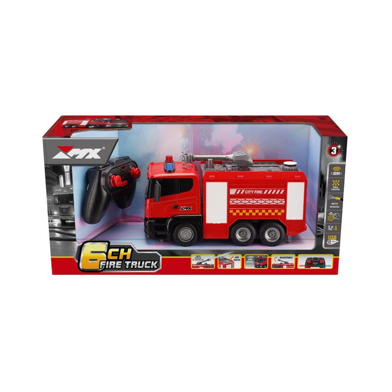 RC hasičský vůz se sprejem 2.4Ghz