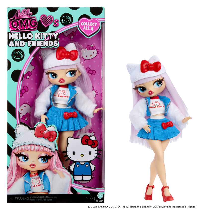 L.O.L. Surprise OMG Velká ségra jako Hello Kitty - Hello Kitty