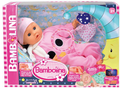 Panenka Bambolina Jasmine s 50 českými slovy