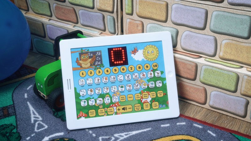 Naučný tablet moudré sovy dvojjazyčný