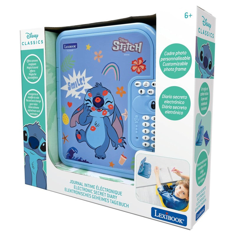 Elektronický zápisník Secret Safe Disney Stitch