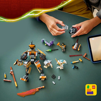 LEGO® 71854 NINJAGO®Coleův expediční robot a dračí Zane