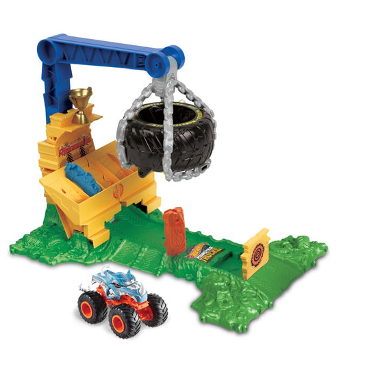 Hot Wheels Monster trucks aréna: Výzva pro rhinomita herní set