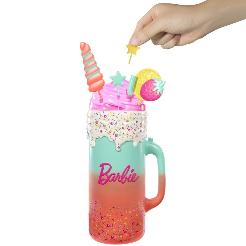 Barbie pop reveal Barbie deluxe šťavnaté ovoce - tropické smoothie