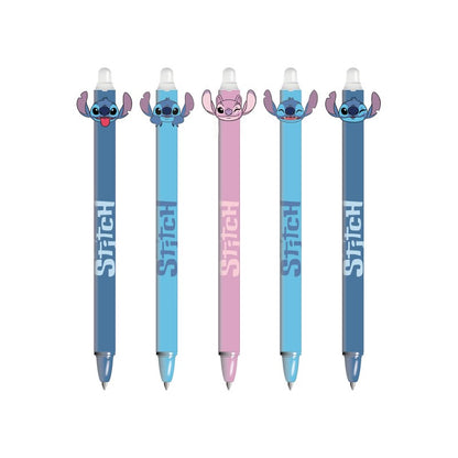 Stitch gumovací gelové pero modré DPL30
