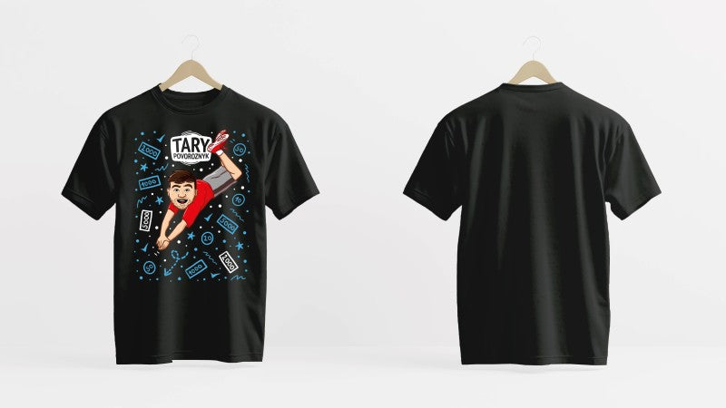 Tary Povoroznyk Tričko Tary money černé S