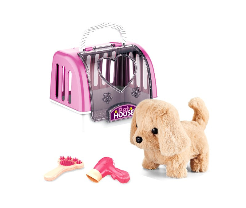 Pejsek hrací set bílý
