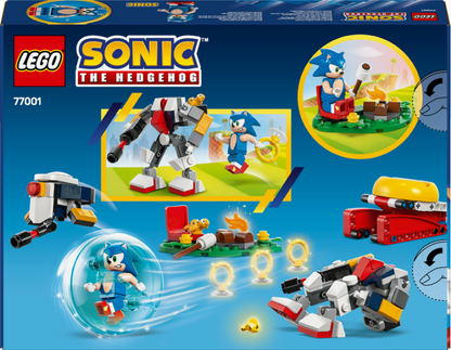 LEGO® Sonic the Hedgehog™ 77001 Sonic a souboj u táboráku
