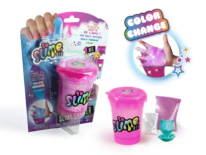 So Slime Shaker mění barvu tmavě růžová