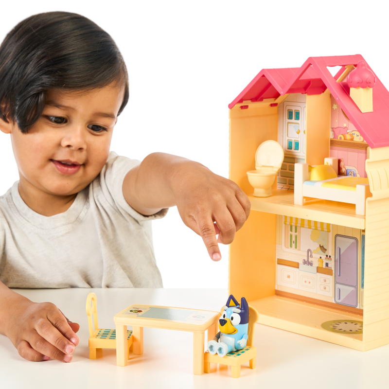 Mini domeček Bluey s příslušenstvím + figurka