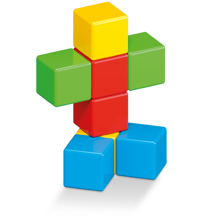 Geomag Magicube Full Color 8 dílků