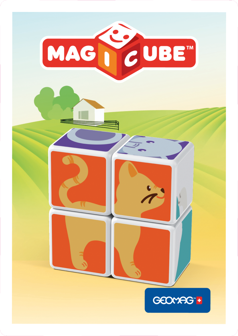 Geomag Magicube Zvířátka
