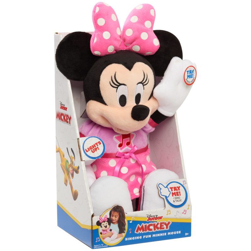 Mickey Mouse zpívající plyšák-Minnie