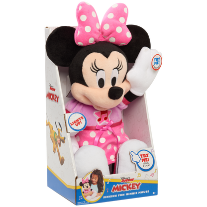 Mickey Mouse zpívající plyšák-Minnie