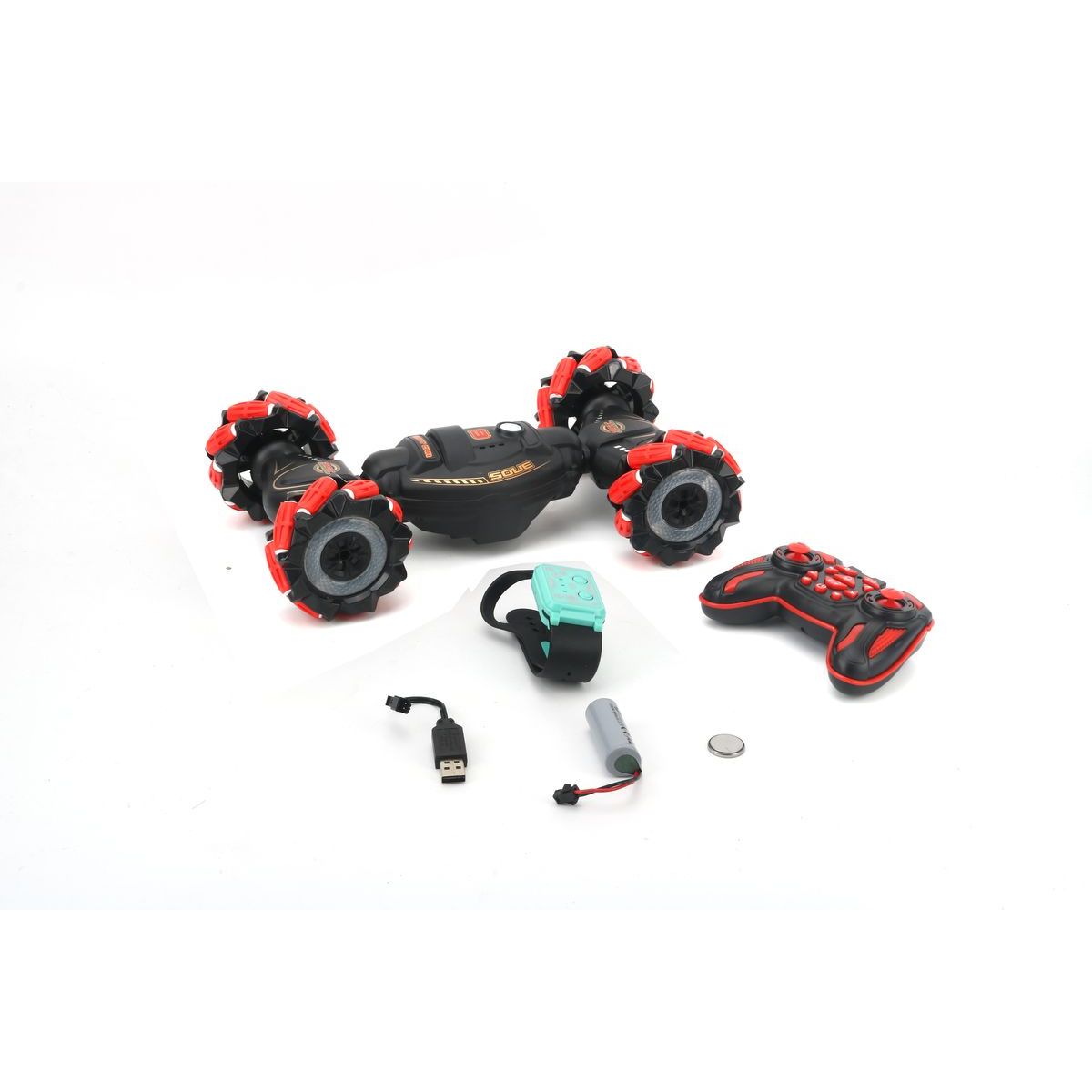 RC auto Stunt 4×4 se dvěma ovladači