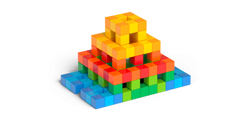 Geomag Magicube Full Color 8C 128 dílků