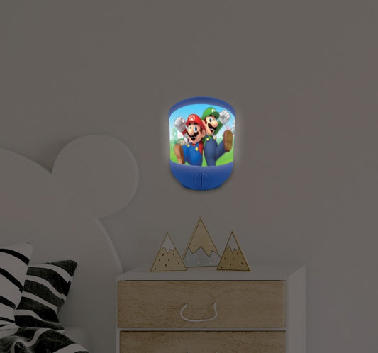 Lexibook stolní a nástěnná lampička Super Mario