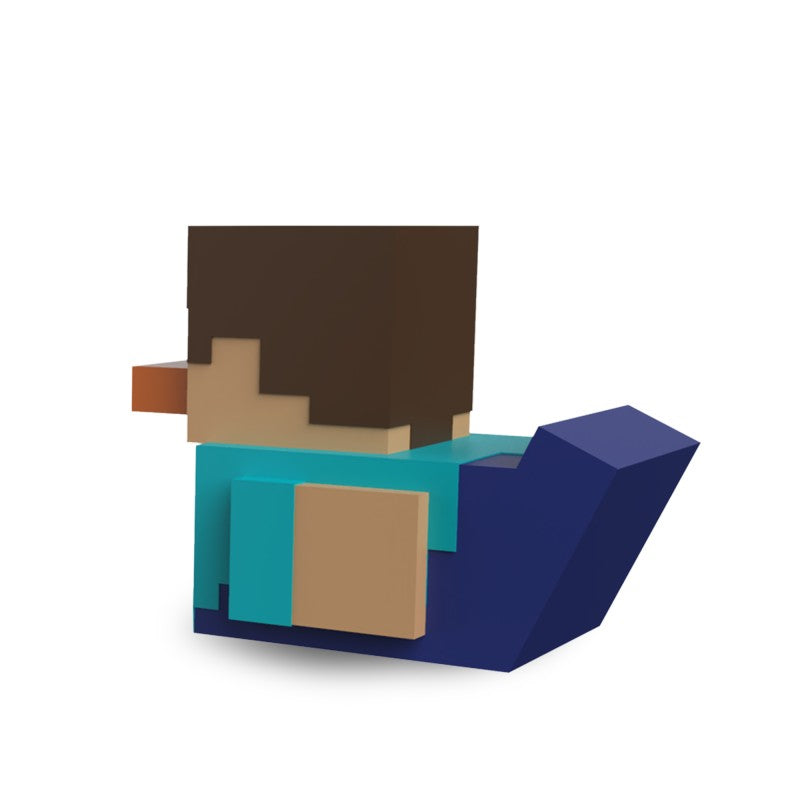 Tubbz kachnička malá Minecraft Steve