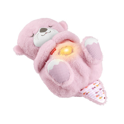 Fisher Price mazlivá a uklidňující růžová vydra