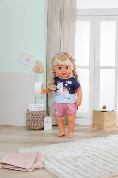 BABY born Pyžamko jednorožec, 43 cm