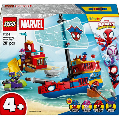 LEGO® 11208 Marvel Pirátská loď Spideyho týmu