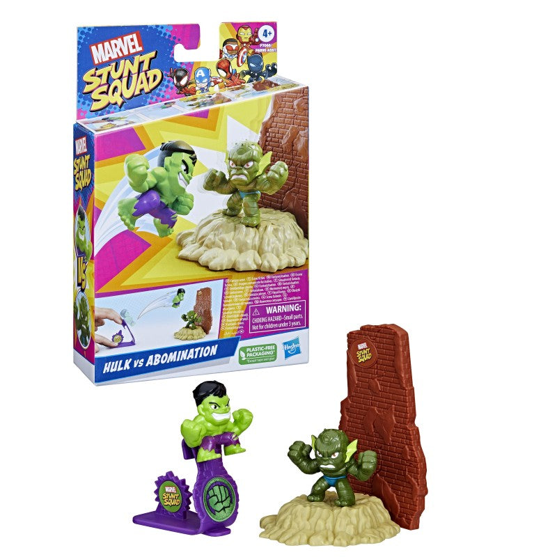 Marvel Stunt Squad hrdinů vs Villains minifigurky Captain America vs. Red Skull