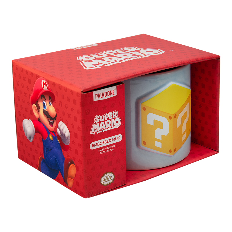Super Mario hrnek embosovaný
