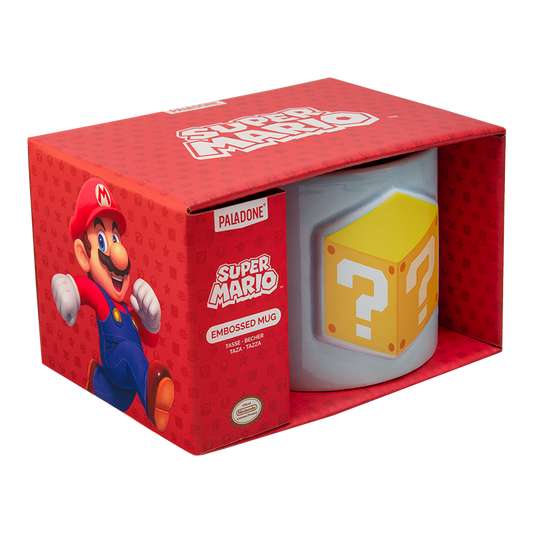 Super Mario hrnek embosovaný