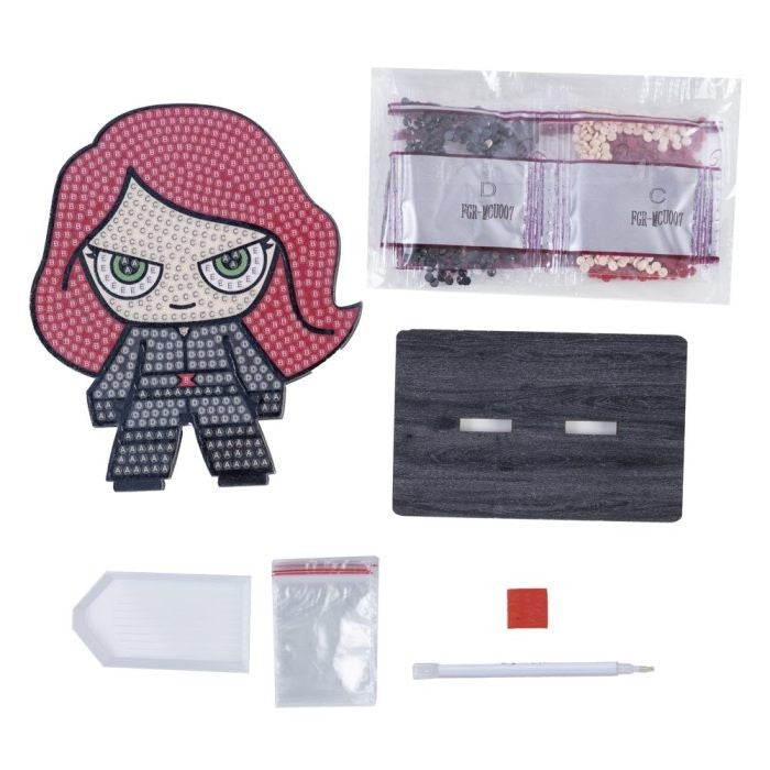 Postavička Crystal Art - Black Widow