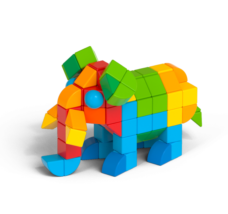 Geomag Magicube Shapes 164 dílků