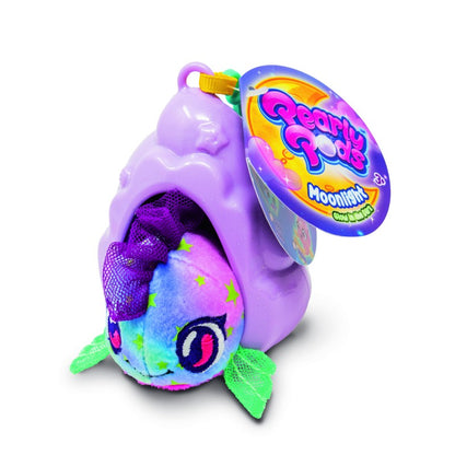 Pearly Pods kamarádi Moonlight svítící ve tmě světle fialový domeček