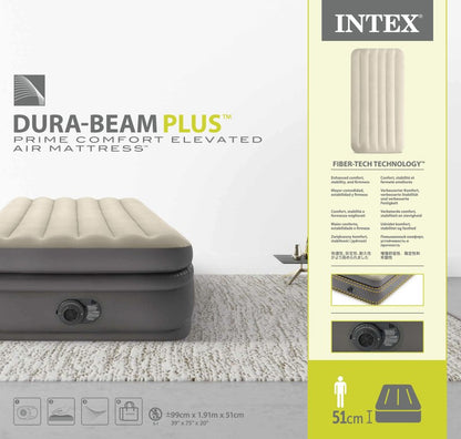 Nafukovací postel Dura-Beam Twin Comfort Elevated