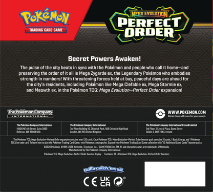 Pokémon TCG: ME03 Perfect Order - Booster